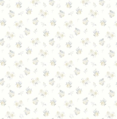 Vliestapeten, Blumen Tapeten, Wohnzimmer Tapeten, Weiß, Beige