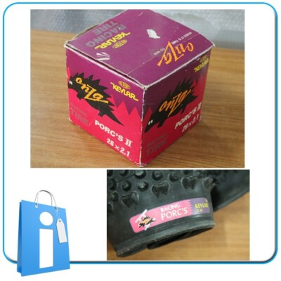 NOS Cubierta Neumatico Retro MTB 90s ONZA PORC´S II Porcupine 26 x 2.10'' Negro