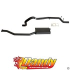 2.5" Catback Exhaust For Falcon EA EB EL EF AU 6Cyl 4L Wagon Rear Tailpipe