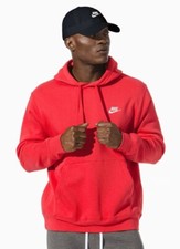 Nike Mens Sportswear Club Fleece Pullover Hoodie Hooded Sweatshirt