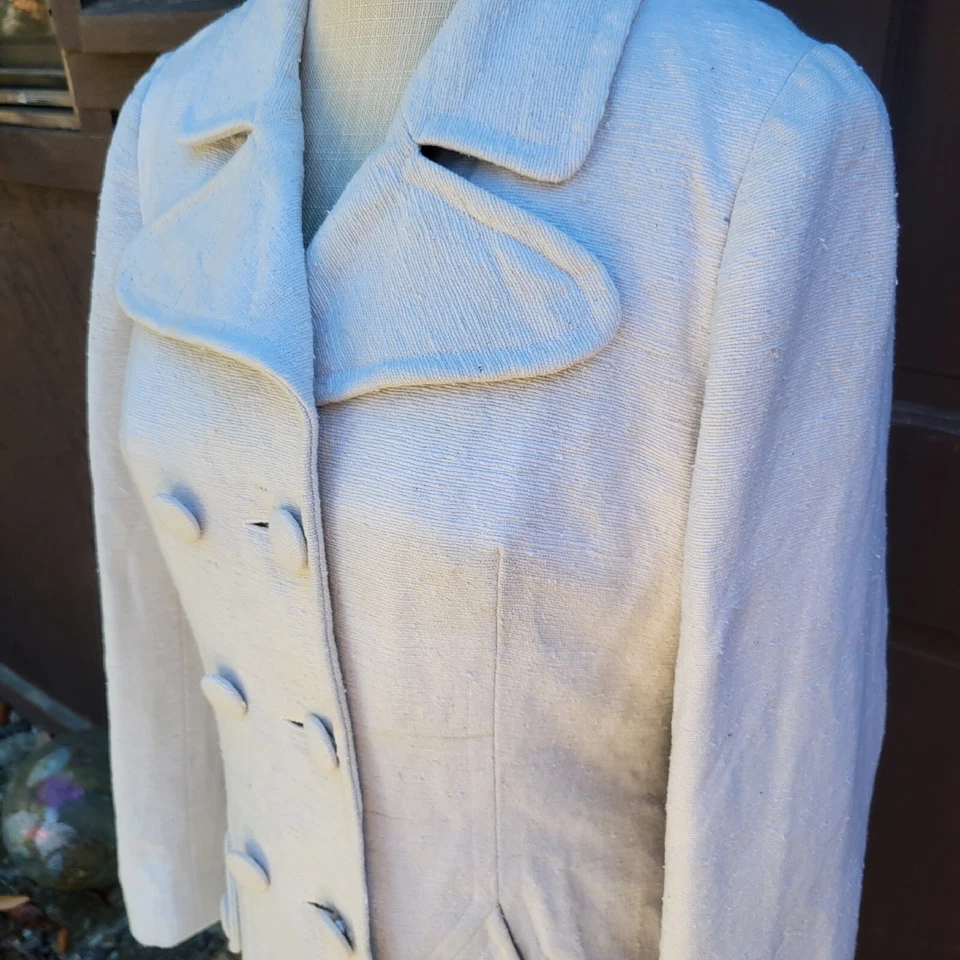 Vintage Gerd Inez 60s/70s Swedish Mod Coat And Jacket Set Sm/MED 40 - Image 3 of 4