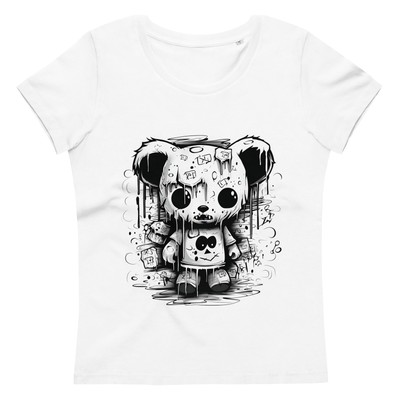 Curious Things - Krumpy Bear - women's short sleeve t-shirt