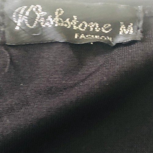 Wishstone Women’s Dress Size M Flowy Black Lace Bodice Sleeveless Round Neck - Picture 6 of 6
