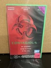 CONTAGIOUS rare Australian CIC Video VHS 90s TV Movie Virus Epidemic Horror B2