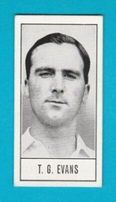 TEST CRICKETER BY E.W. SWANTON (BARRATT) - CARD NO. 12 - EVANS OF KENT - 1956