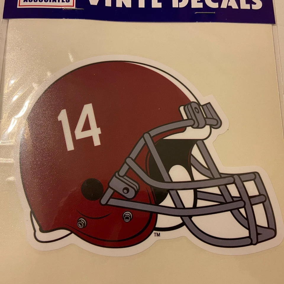 Alabama Crimson Tide Car Truck Vinyl Decal - 14 Football Helmet 4x6 - New - Image 2 of 4