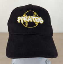 NEW ERA PITTSBURGH PIRATES TODDLER/CHILD FITTED BASEBALL HAT/CAP, BLACK, MLB