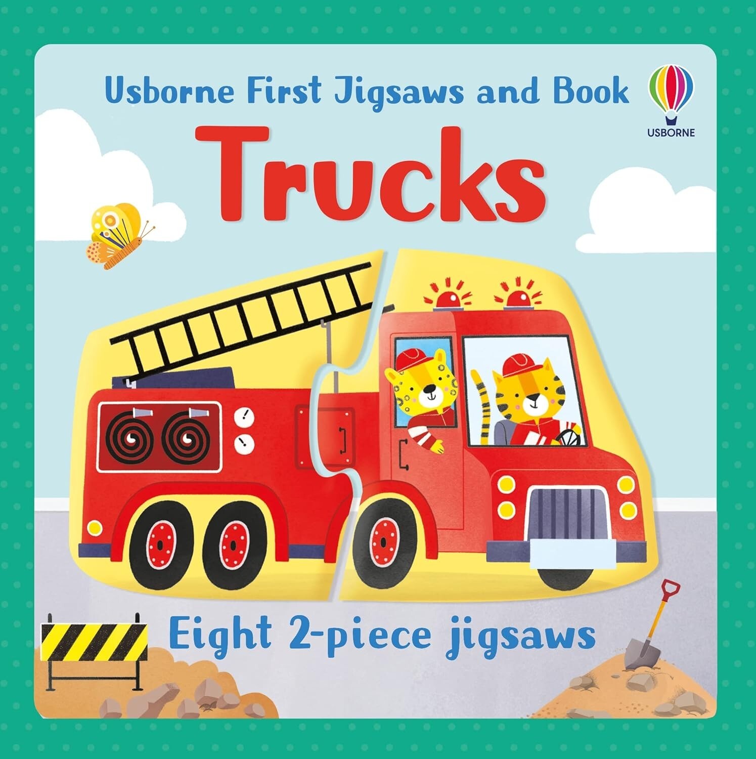 Usborne First Jigsaws: Trucks (Paperback)