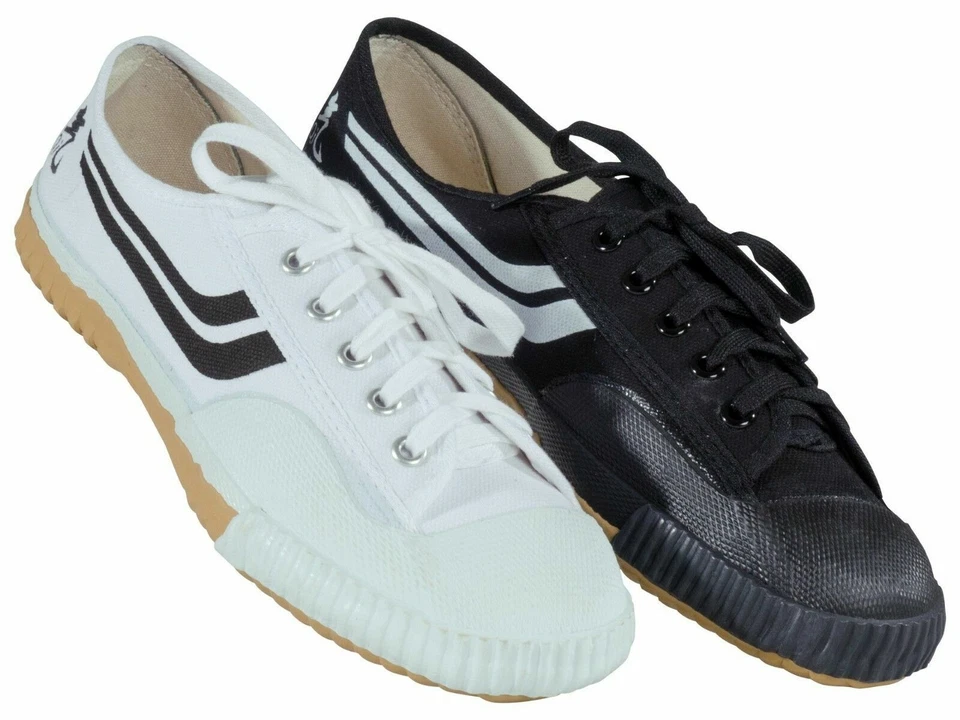 KWON Segeltuchschuhe Hallenschuhe Kampfsport Kung Fu Wushu Tai Shi tschi Wu Shu - Bild 1 von 4