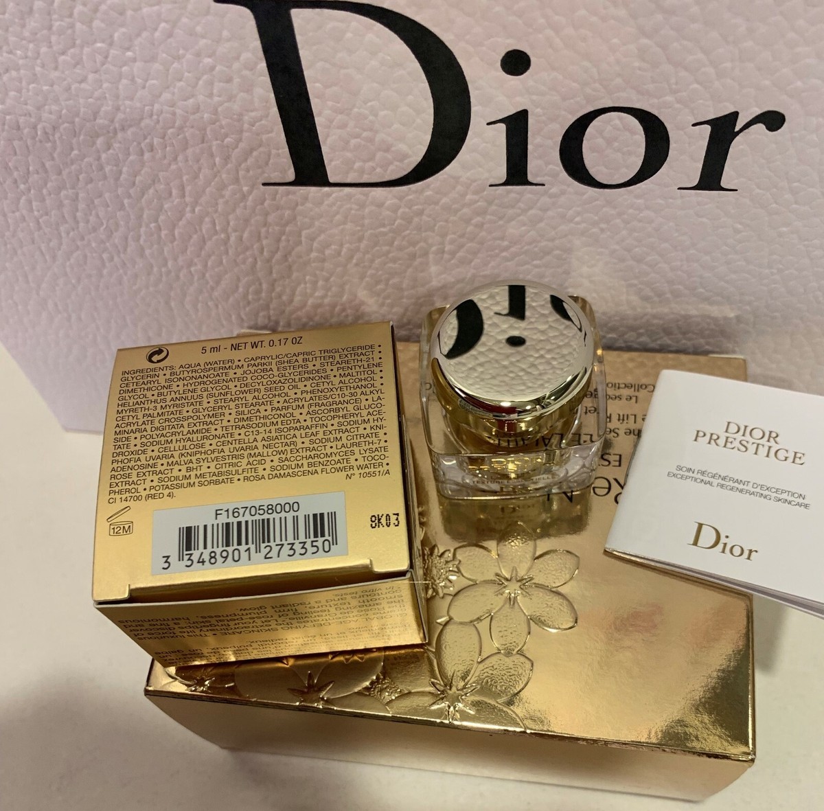 Dior Prestige LA CREME TEXTURE Texture Essentielle 10ml = 5ml x 2