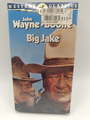 Brand New BIG JAKE John Wayne, Richard Boone 1971 Fox G VHS TAPE Sealed Western