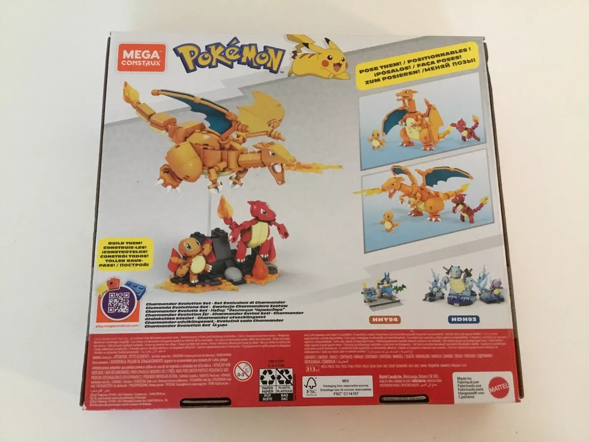 Mega Construx Pokémon - Evolução Charmander