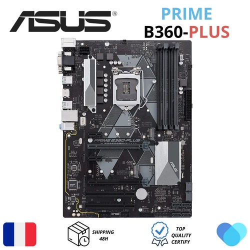ASUS PRIME B360-PLUS INTEL LGA 1151 Carte mère
