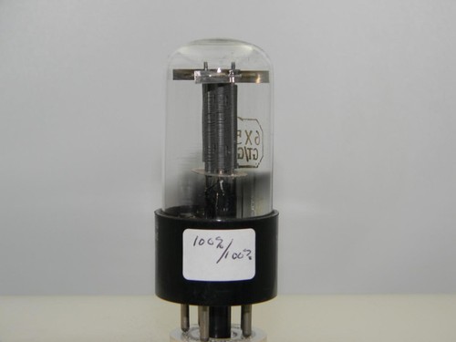 Emerson USA 6X5GT Test NOS 100/100% Black Plates Foil "D" Get Serious Tubes Q63 - Picture 4 of 4