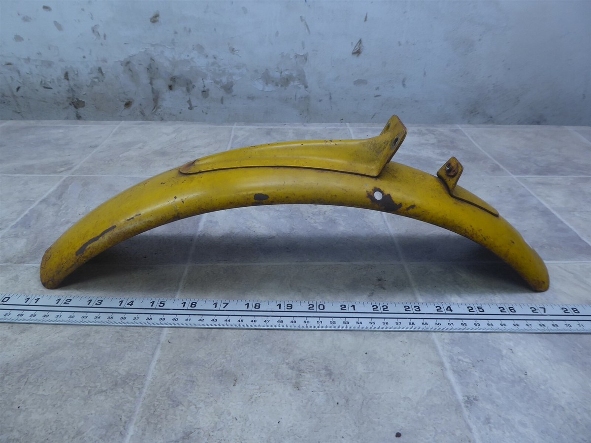 1965 Yamaha MG1-T Trailmaster Y266-2) yellow front fender guard