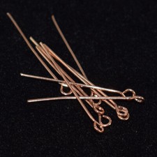 200PCS 16-70MM Silver Iron Plated Eye Pins Jewellery Making Findings Craft Beads