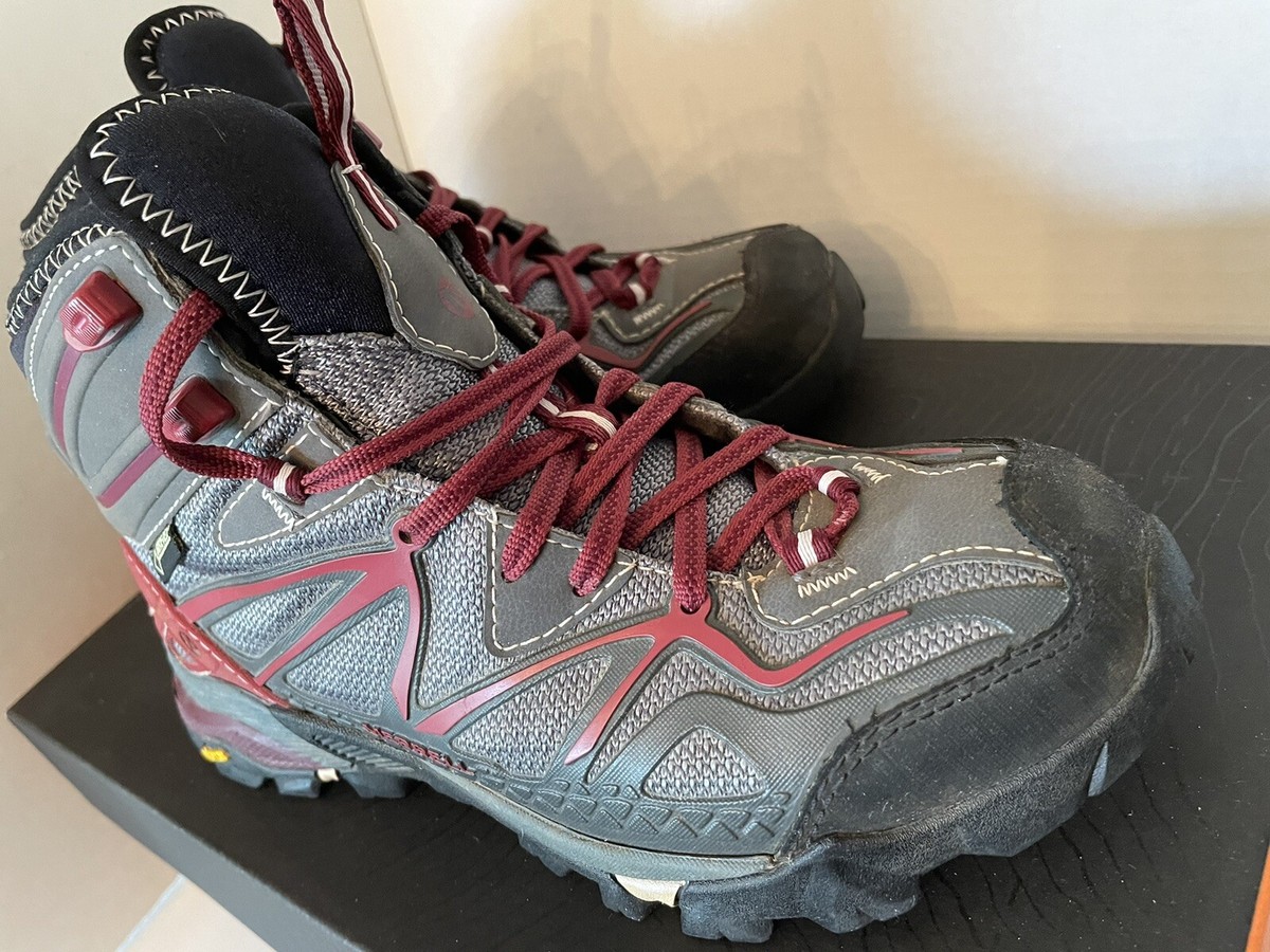 MERRELL Capra Mid Sport Gore-Tex Vibram Hiking Shoes Women's MERRELL Capra Mid Sport Gore-Tex Vibram Hiking Shoes Women's