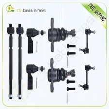 For 1987-1991 Toyota Camry Suspension Kit Ball Joint Tie Rod End Sway Bar