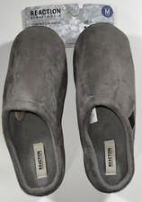 Zapatilla cómoda de espuma viscoelástica Reaction Kenneth Cole interior/exterior talla M gris NUEVA