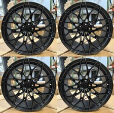 18 W719 Satin Black Staggered Wheels Rims Fits Bmw G42 230i M240i Xdrive 5x112