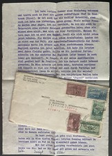 1955 New Brunswick NJ Usa Cover To Vienna Austria With Letter