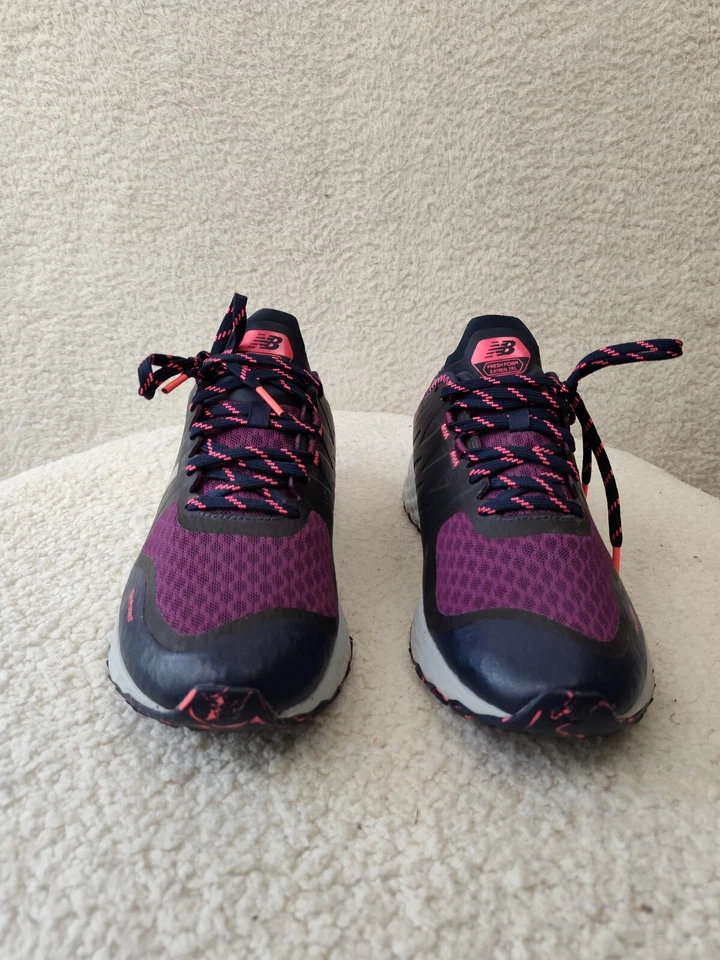 New Balance Fresh Foam Kaymin Women Sneaker 10 Purple Leather Lace Active Shoes Foto 2 de 4