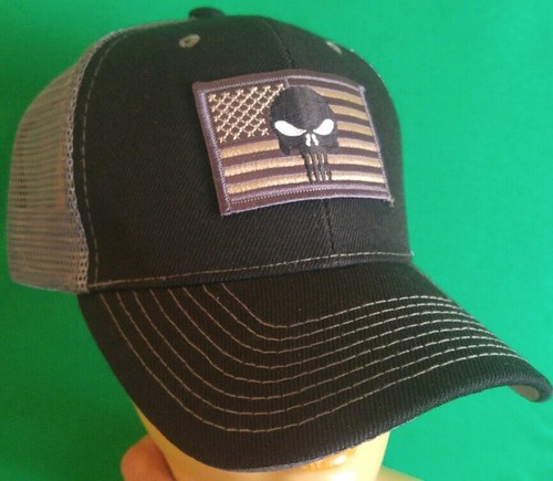 USA Flag Trucker mesh Hard buckram 