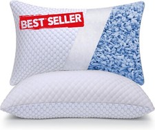 Almohadas trituradas ajustables tama o Queen para todo tipo de durmientes US NEW