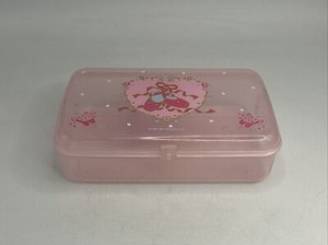 1991 Sanrio Petite Plie Ballet Shoes Trinket Case Organizer Pink Rare Vintage