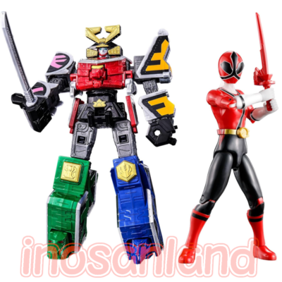 DX ROBO UNIVERSE SINKENOH Megazord & Shinkenred 6 inch figure
