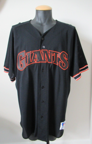 San Francisco Giants Vintage Russell Athletic Jersey Sz 52 MLB Stitched Sewn