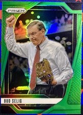 2025 Panini Prizm Bud Selig Green Holo Parallel #131