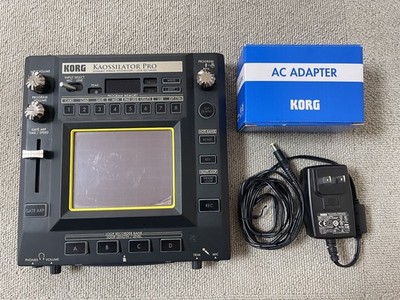KORG Kaossilator Pro KO-1Pro Synthesizer Loop Recorder w/ AC Adapter Tested