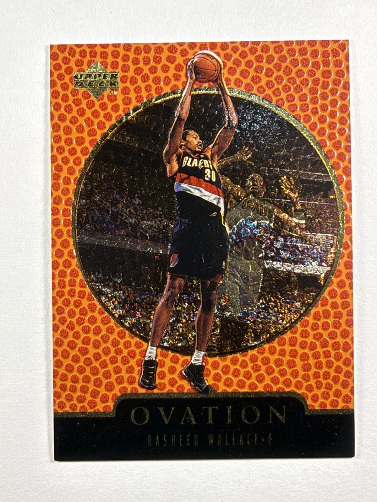 Rasheed Wallace 1998-99 Upper Deck Ovation 56 Gold 161/1000