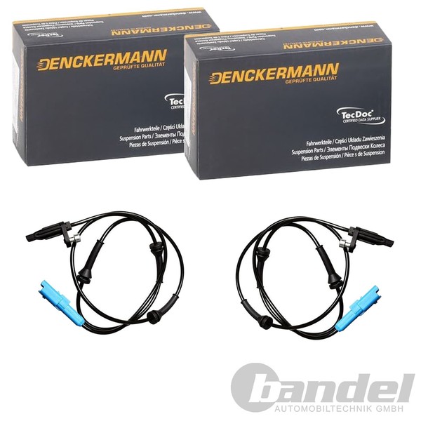 2X Denckermann ABS-SENSOR Raddrehzahl Vorne Passend FÜR Peugeot 508-image