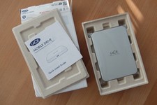 Lacie 2TB HDD Alu · Externe USB-C 3.2 Festplatte OVP . NEU
