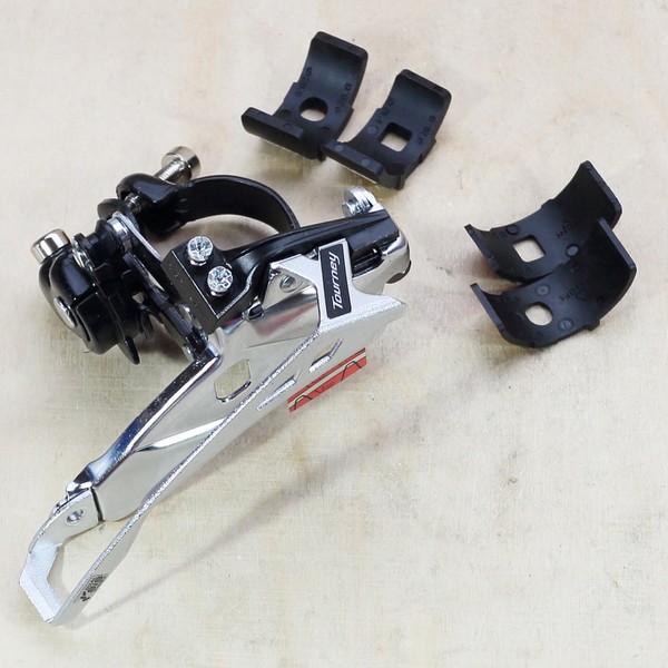 Shimano Tourney FD-TY710 TSX6 Umwerfer 7 8 Fach 34,9 31,8 28,6 Mm Dual Pull-image
