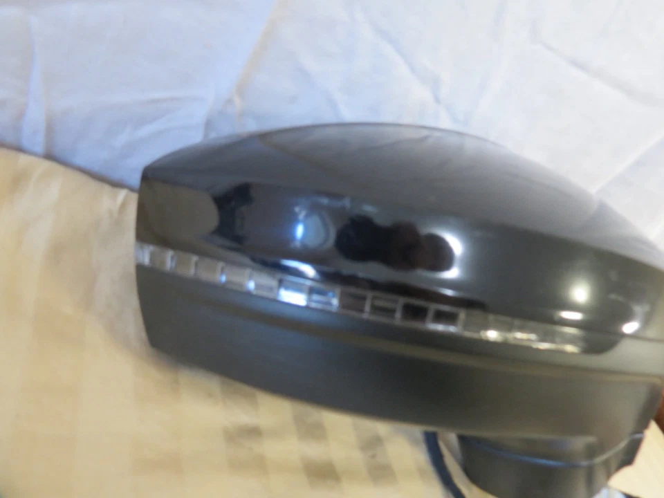 Espejo retrovisor derecho PASAJERO 18-19 VW TIGUAN POTENCIA TÉRMICA PLIEGUE giro punto ciego OEM Foto 3 de 4