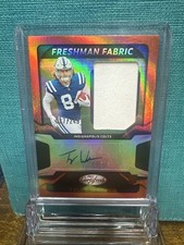 2025 Panini Certified - Freshman Fabric Mirror Signatures Tyler Warren #FBC-TWN