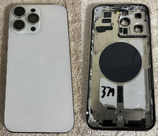 Apple iPhone 14 Pro Max rear back housing glass chasis White 379 