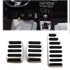 3 Stück Bremskupplung Kraftstoff Gaspedal Fußauflagen für Suzuki Swift Jimny MT