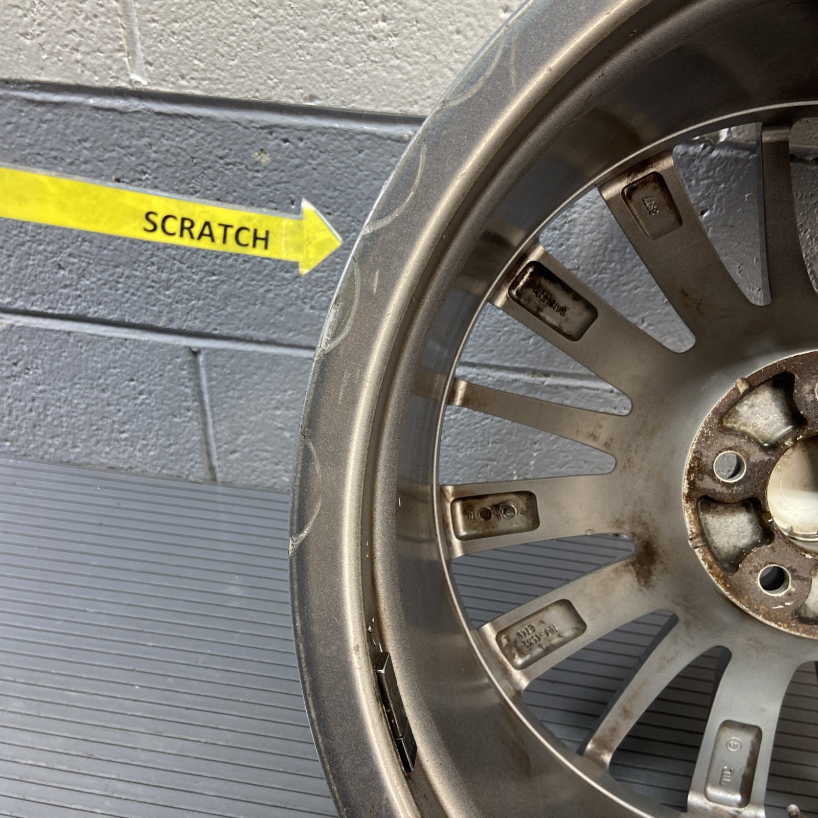 2013-2024 Maserati Ghibli M157 Rear Alloy Wheel Rim Disc 10Jx19 ET40 OEM *NOTE*