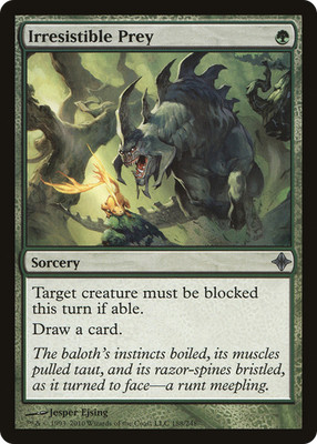 Irresistible Prey #188 (LP) Rise of the Eldrazi ROE Magic MTG
