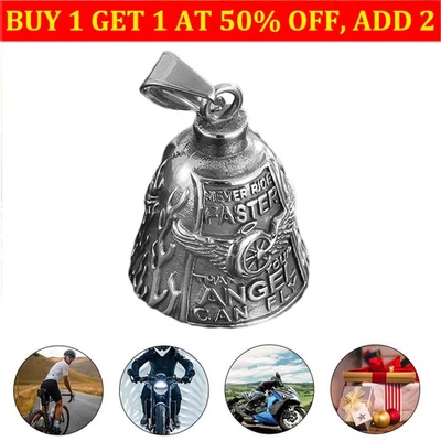 Ciondolo campanella guardiano ali d'angelo campanella portafortuna moto buona fortuna giro Gremlin