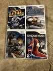 Lot of 4 Wii Games | Spider-Man Shattered Dimensions, Monster Hunter Tri, more