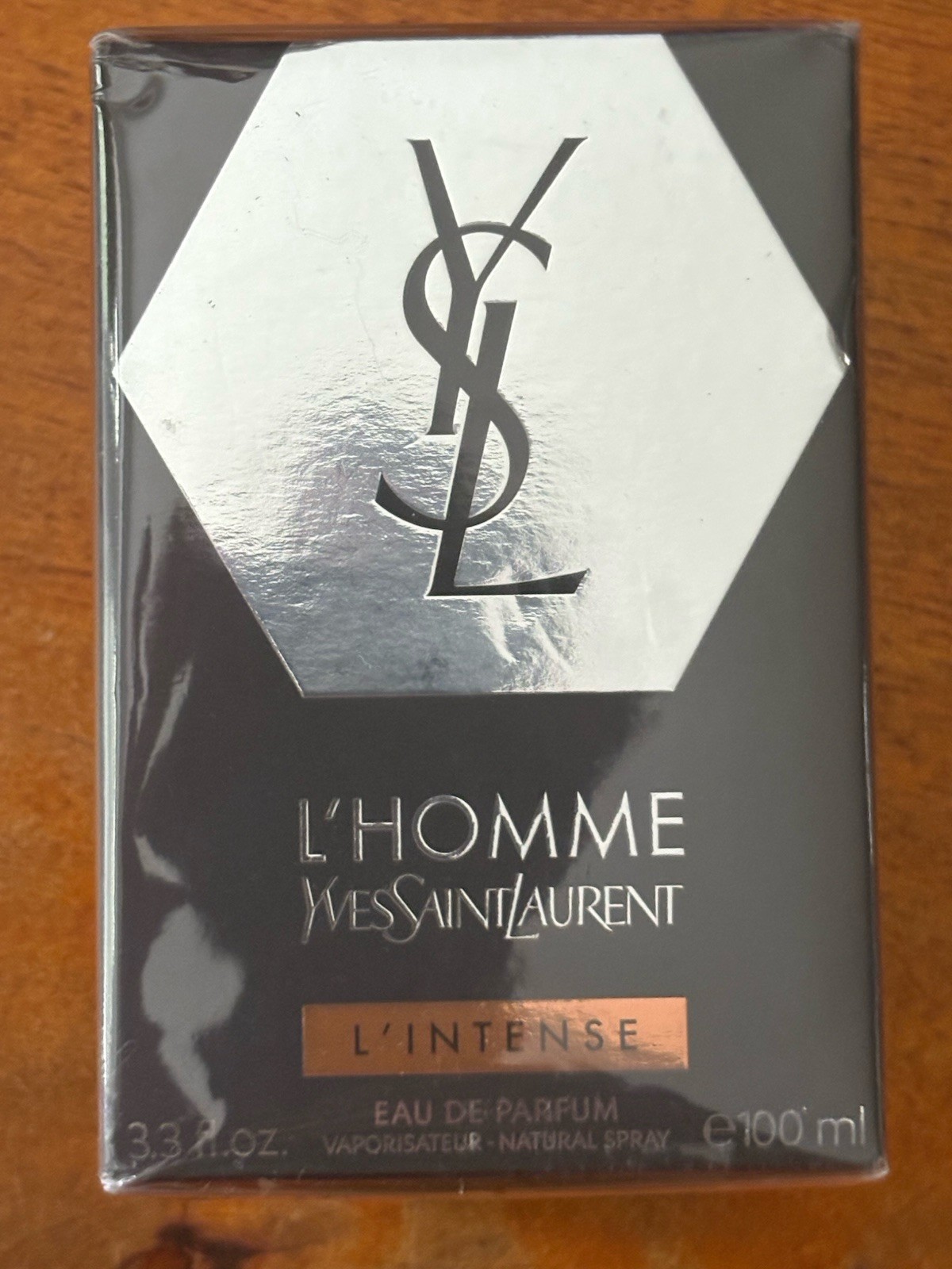 Yves Saint Laurent L'Homme L ́Intense EDP Spray 100ml 3.3 fl.oz New Sealed 2013