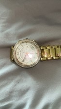 Michael Kors Parker Gold-Tone Quartz Chronogr...