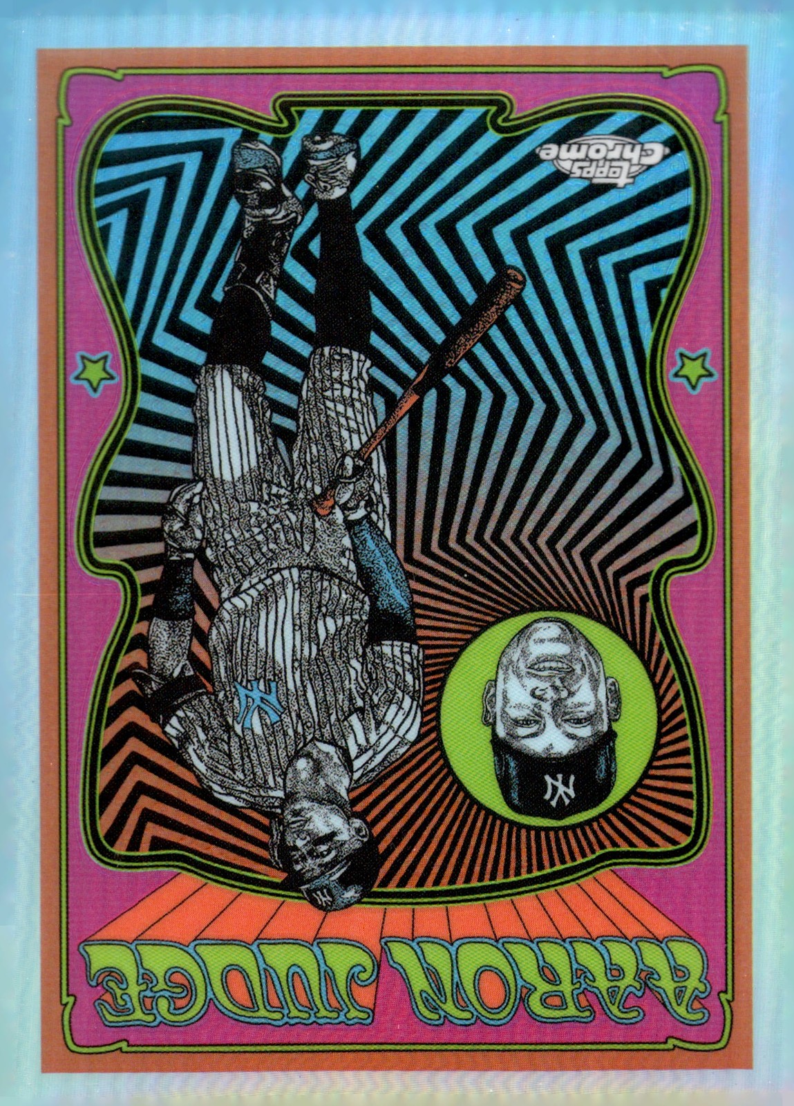 2025 Topps Chrome #UV-2 Aaron Judge Ultra Violet All-Stars