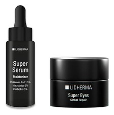 Lidherma - Kit Super Eyes Global Repair + Super Serum Hidratante