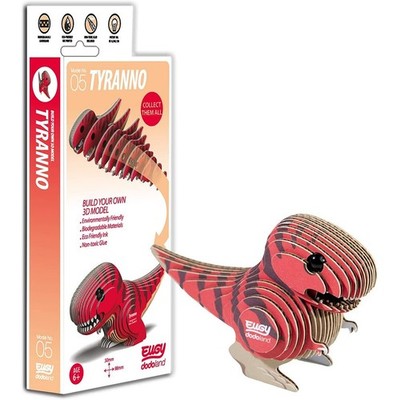 EUGY Tyranno T-Rex Dinosaurier 3D Bastelset